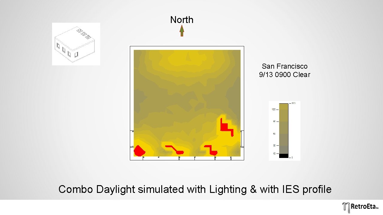 North San Francisco 9/13 0900 Clear Combo Daylight simulated with Lighting & with IES