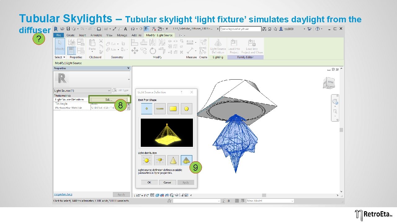 Tubular Skylights – Tubular skylight ‘light fixture’ simulates daylight from the diffuser ? 8