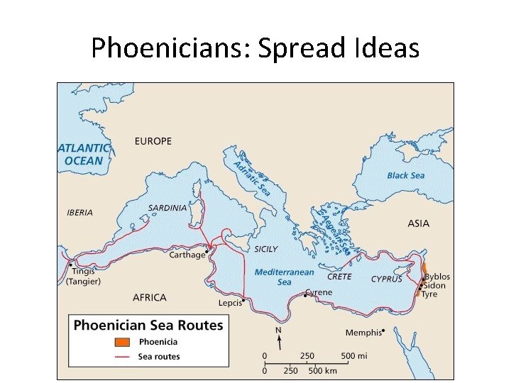 Phoenicians: Spread Ideas 