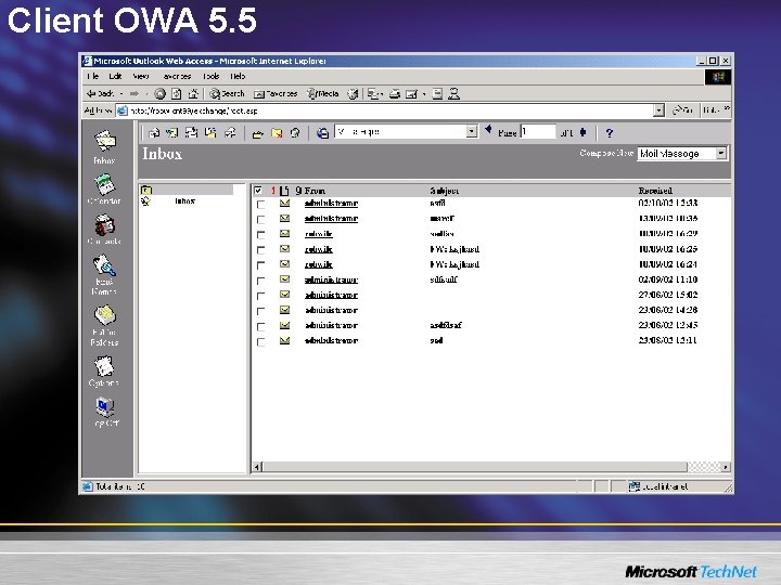 Client OWA 5. 5 