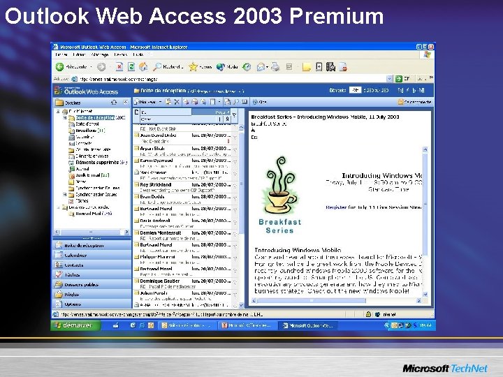 Outlook Web Access 2003 Premium 
