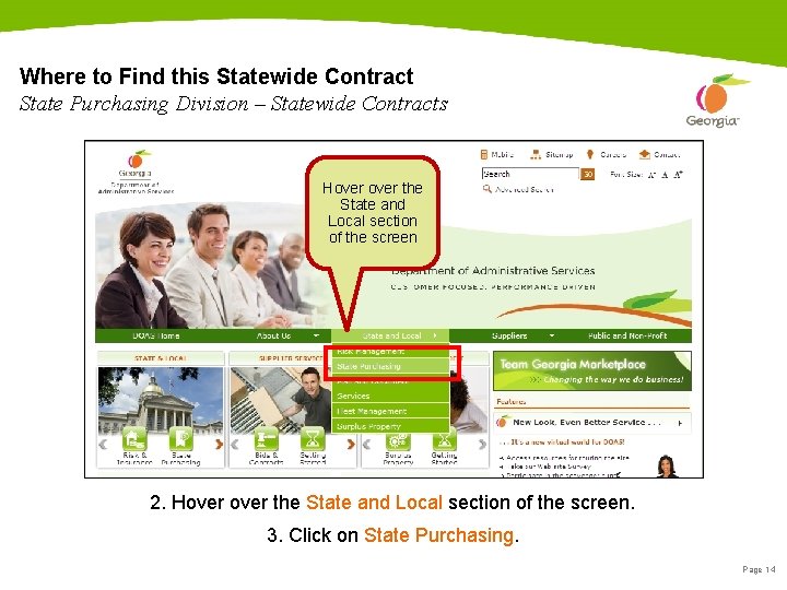 Where to Find this Statewide Contract State Purchasing Division – Statewide Contracts Hover the