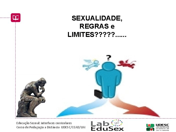 SEXUALIDADE, REGRAS e LIMITES? ? ? . . . Educação Sexual: interfaces curriculares Curso