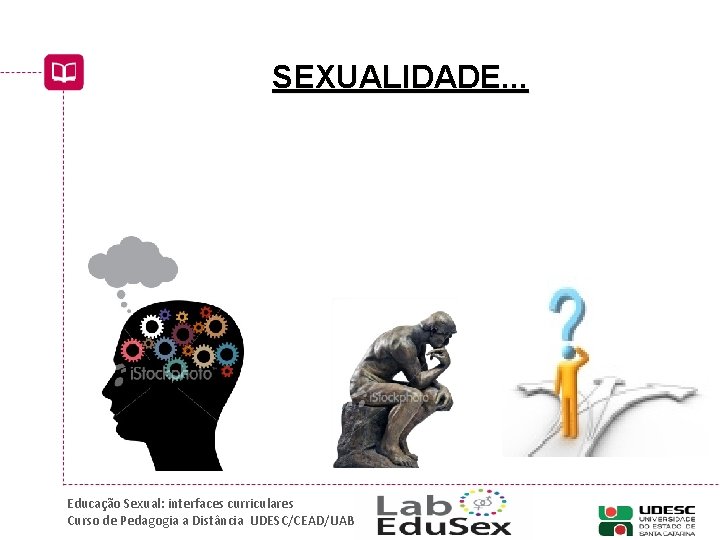 SEXUALIDADE. . . Educação Sexual: interfaces curriculares Curso de Pedagogia a Distância UDESC/CEAD/UAB 