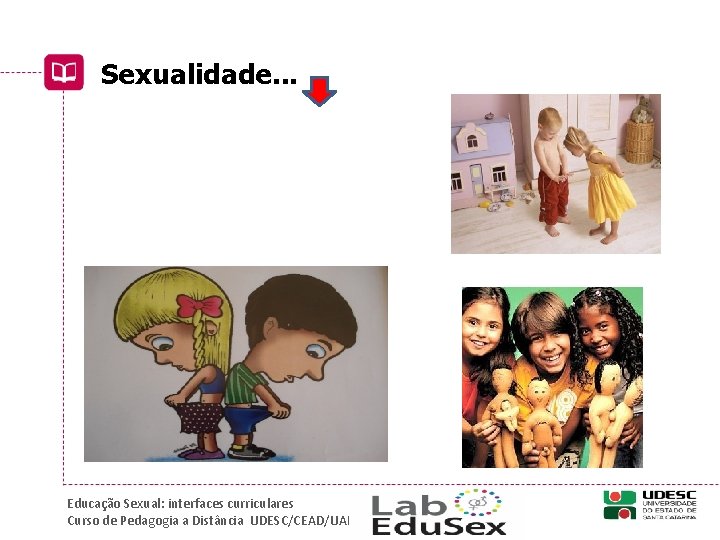 Sexualidade. . . Educação Sexual: interfaces curriculares Curso de Pedagogia a Distância UDESC/CEAD/UAB 