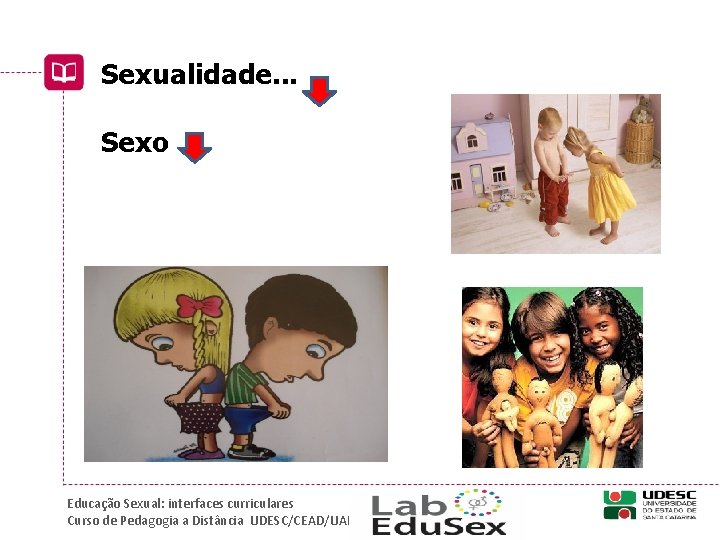 Sexualidade. . . Sexo Educação Sexual: interfaces curriculares Curso de Pedagogia a Distância UDESC/CEAD/UAB