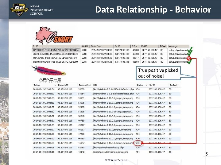 Data Relationship - Behavior 5 
