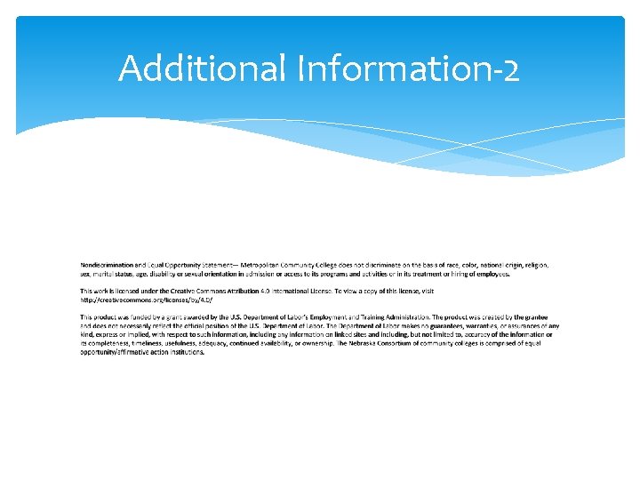 Additional Information-2 