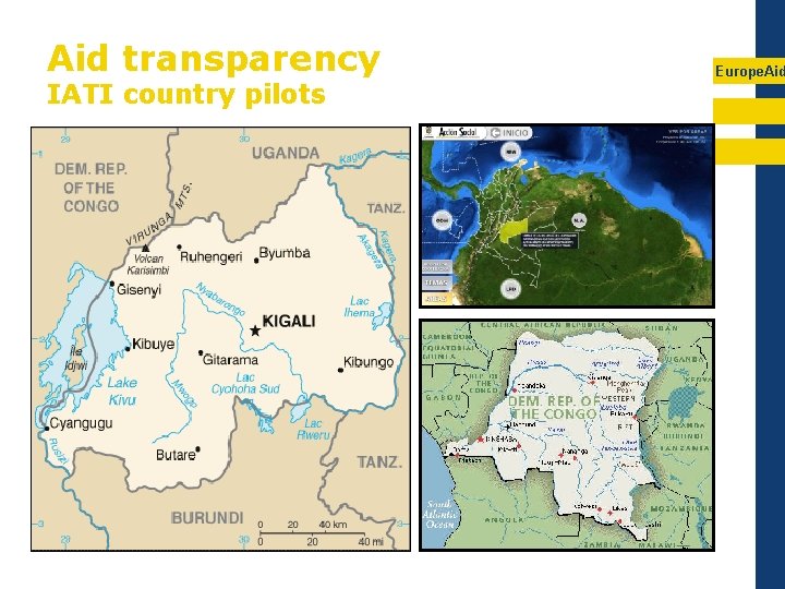 Aid transparency IATI country pilots Europe. Aid 