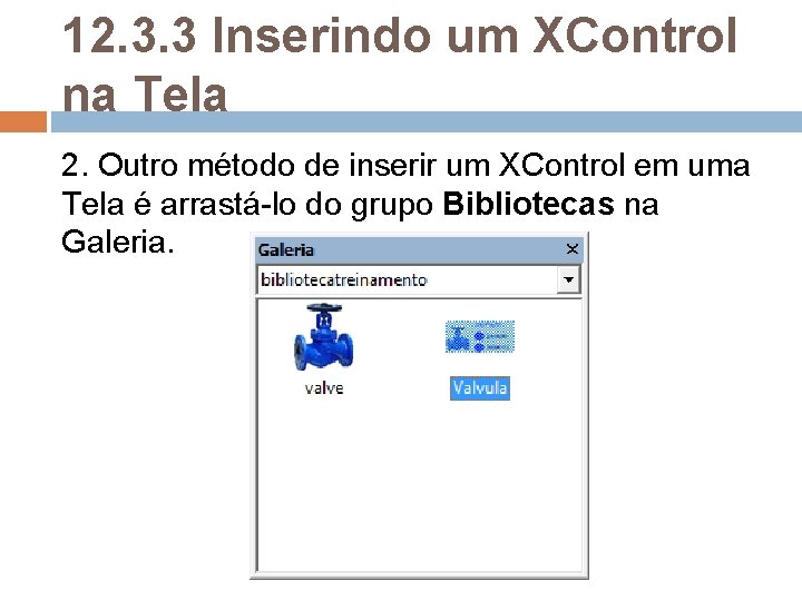 12. 3. 3 Inserindo um XControl na Tela 2. Outro método de inserir um