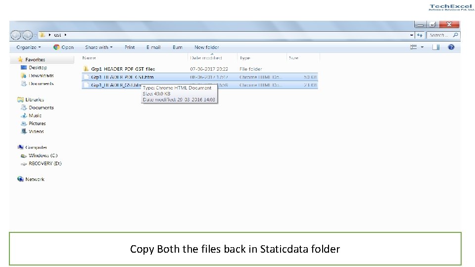 Copy Both the files back in Staticdata folder 
