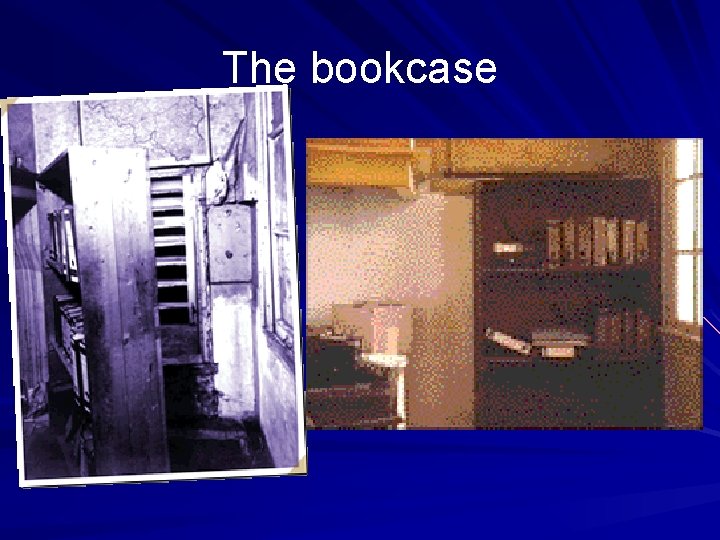 The bookcase 