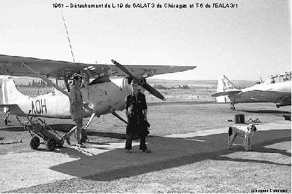 1961 – Détachement de L-19 du GALAT 3 de Chéragas et T-6 de l’EALA