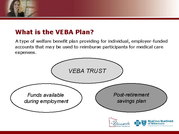 What is the VEBA Plan? A type of welfare benefit plan providing for individual,