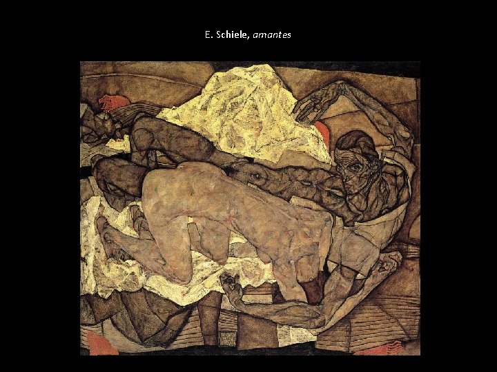 E. Schiele, amantes 