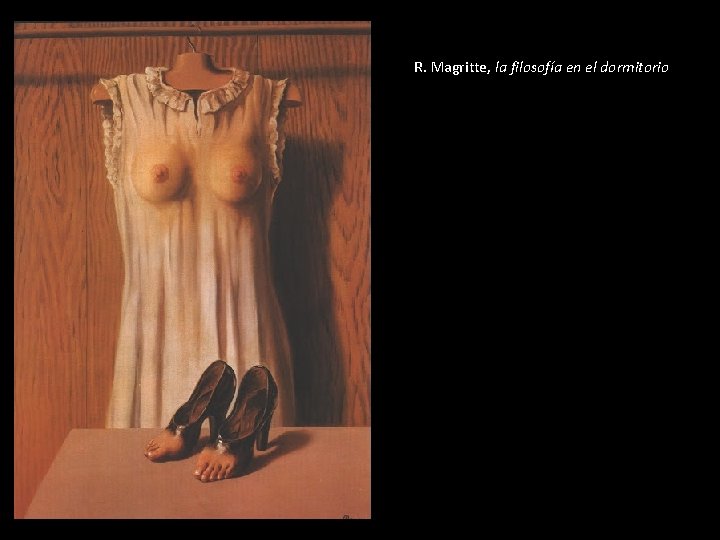 R. Magritte, la filosofía en el dormitorio 