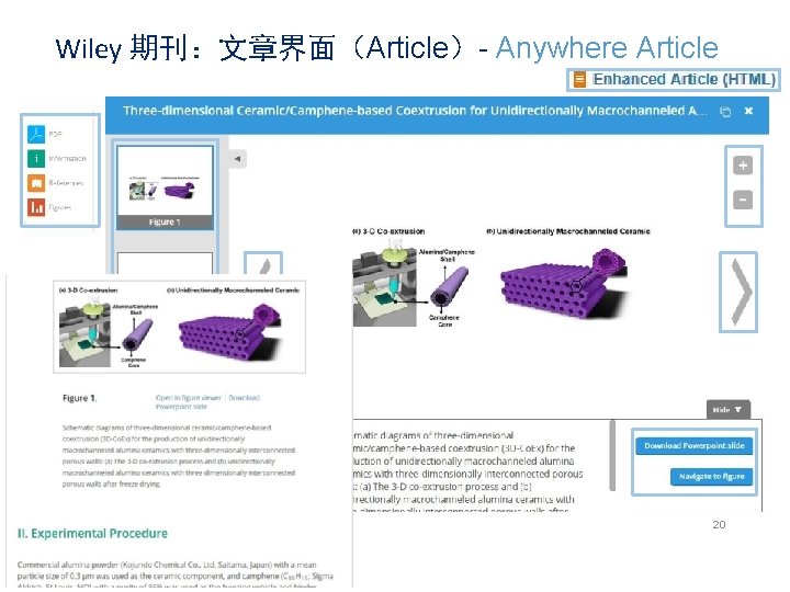 Wiley 期刊：文章界面（Article）- Anywhere Article 20 