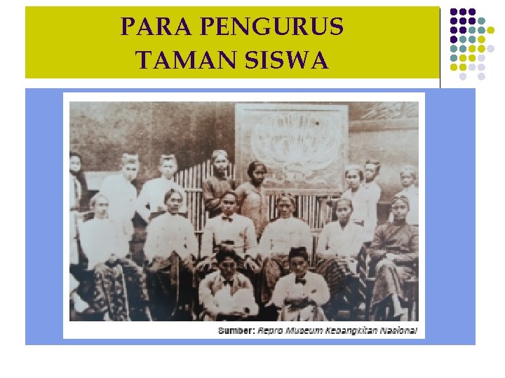 PARA PENGURUS TAMAN SISWA 