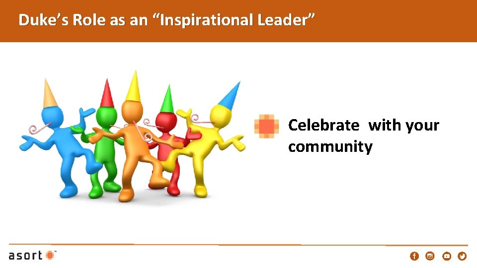 Duke’s Role as an “Inspirational Leader” Celebrate with your community 