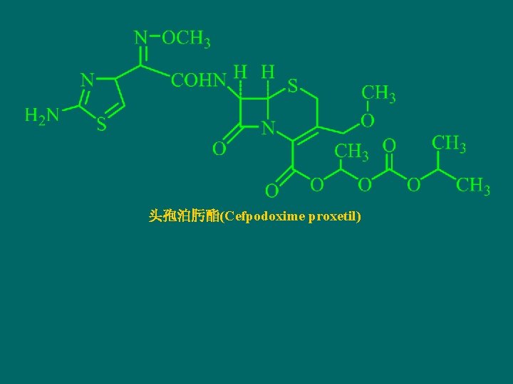 头孢泊肟酯(Cefpodoxime proxetil) 