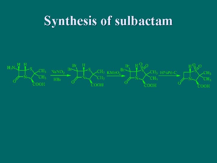 Synthesis of sulbactam 