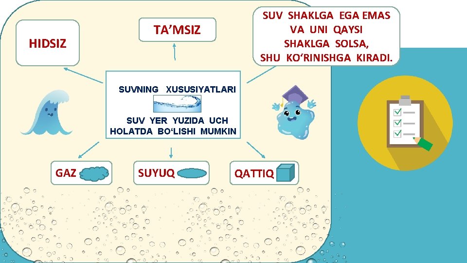 HIDSIZ SUV SHAKLGA EMAS VA UNI QAYSI SHAKLGA SOLSA, SHU KO‘RINISHGA KIRADI. TA’MSIZ SUVNING