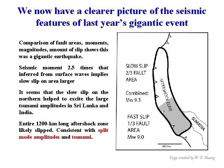 We now have a clearer picture of the seismic features of last year’s gigantic