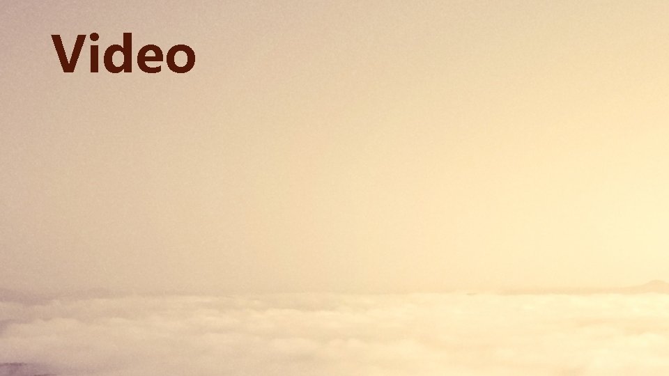 Video 