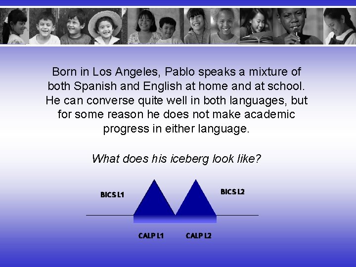 Born in Los Angeles, Pablo speaks a mixture of both Spanish and English at
