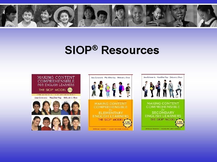 SIOP® Resources 