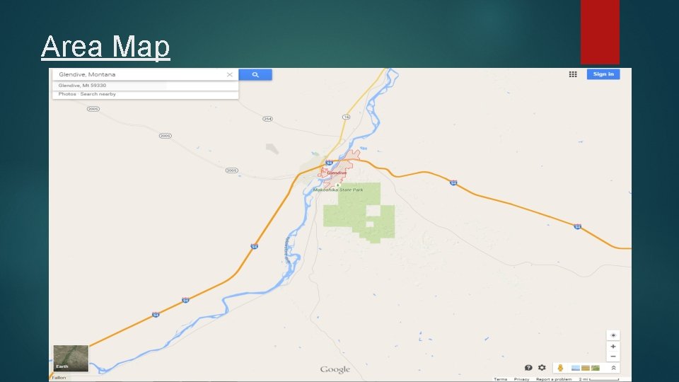 Area Map 