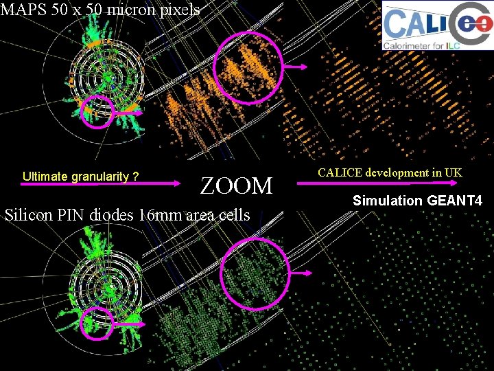 MAPS 50 x 50 micron pixels Ultimate granularity ? ZOOM Silicon PIN diodes 16 MAPS 50 x 50 micron pixels Ultimate granularity ? ZOOM Silicon PIN diodes 16
