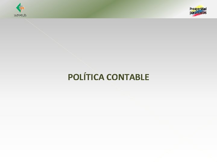 POLÍTICA CONTABLE 