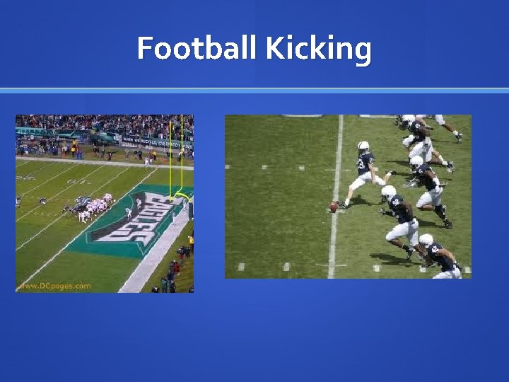 Football Kicking 