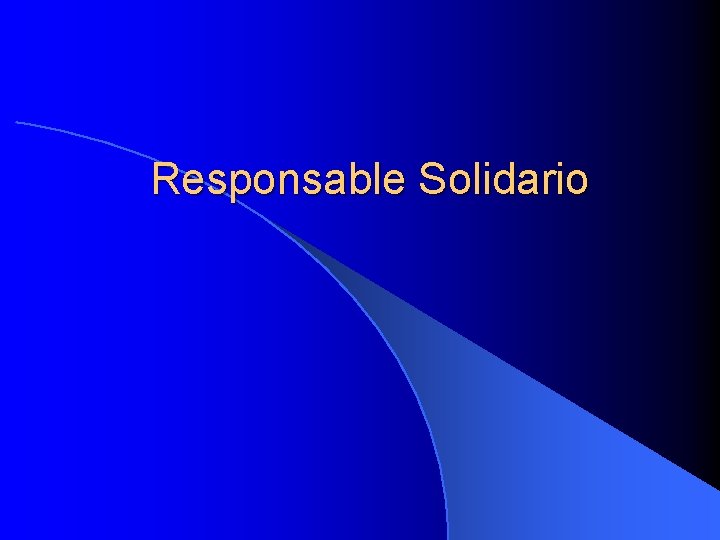 Responsable Solidario 