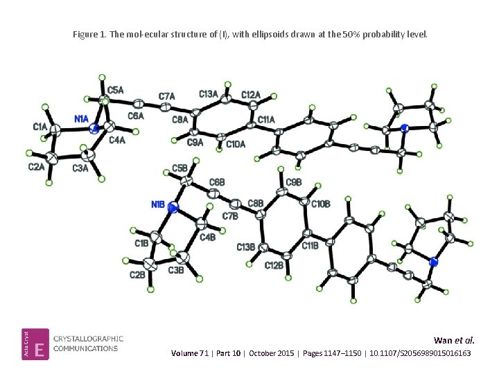 Figure 1. The mol ecular structure of (I), with ellipsoids drawn at the 50%