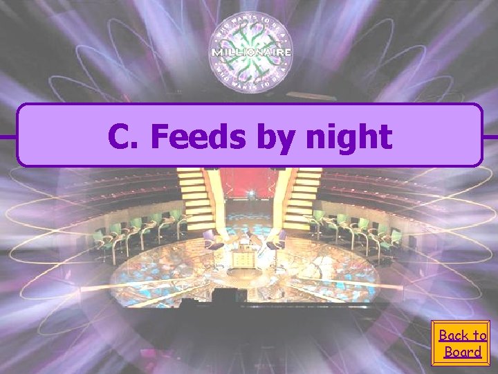 C. Feeds by night Back to Board 