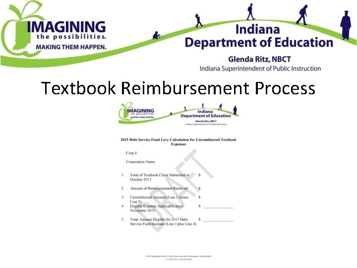 Textbook Reimbursement Process 