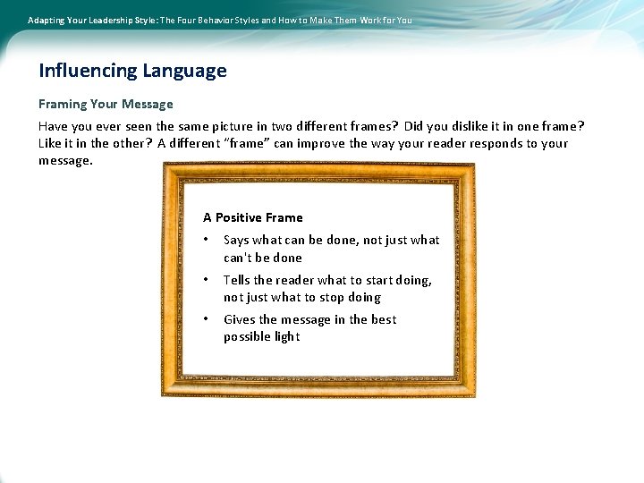 Adapting Your Leadership Style: The Four Behavior Styles and How to Make Them Work