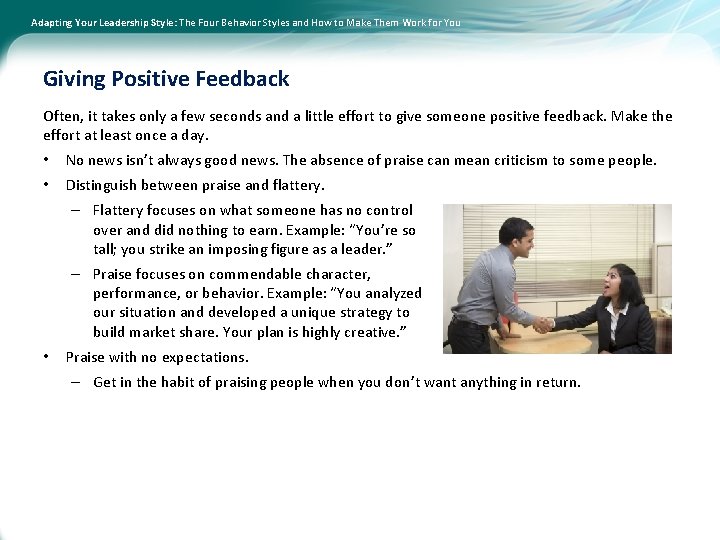 Adapting Your Leadership Style: The Four Behavior Styles and How to Make Them Work