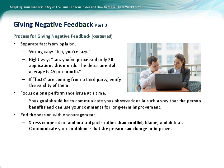 Adapting Your Leadership Style: The Four Behavior Styles and How to Make Them Work