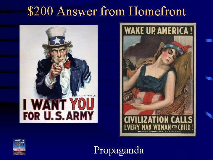 $200 Answer from Homefront Propaganda 