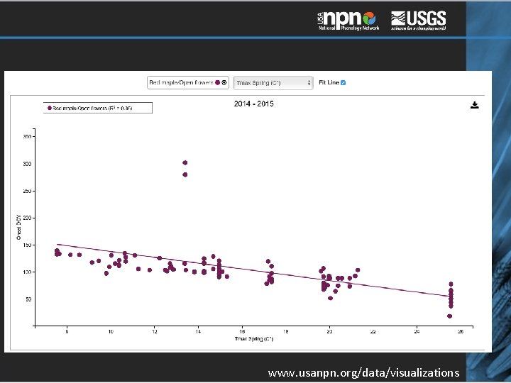 www. usanpn. org/data/visualizations 