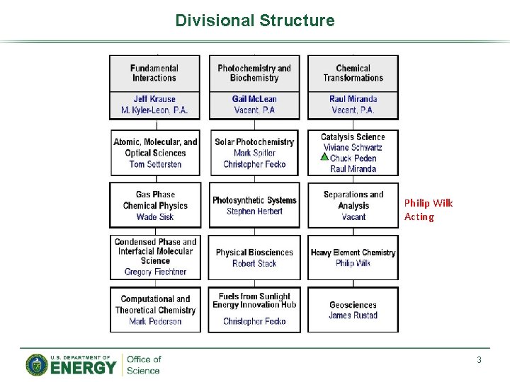 Divisional Structure Philip Wilk Acting 3 