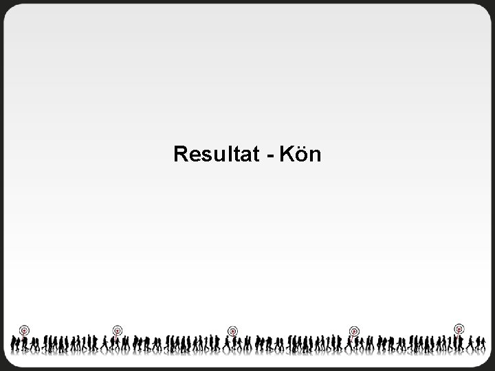 Resultat - Kön 