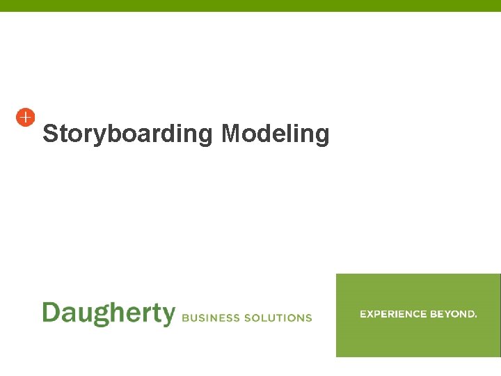 Storyboarding Modeling 
