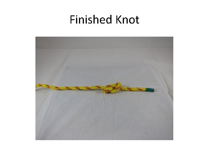 Finished Knot 