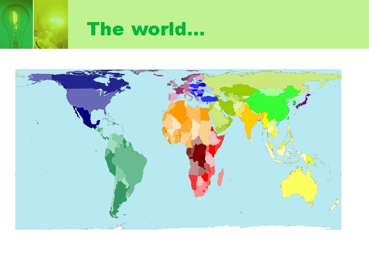 The world… 