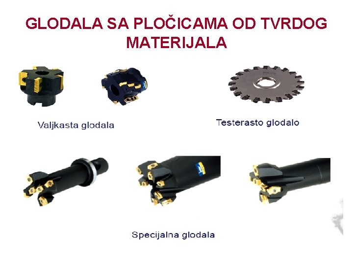 GLODALA SA PLOČICAMA OD TVRDOG MATERIJALA 
