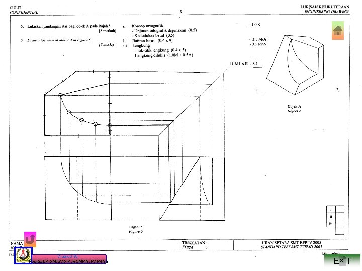 Created By : Panitia LK SMTSAS K. ROMPIN, PAHANG EXIT 